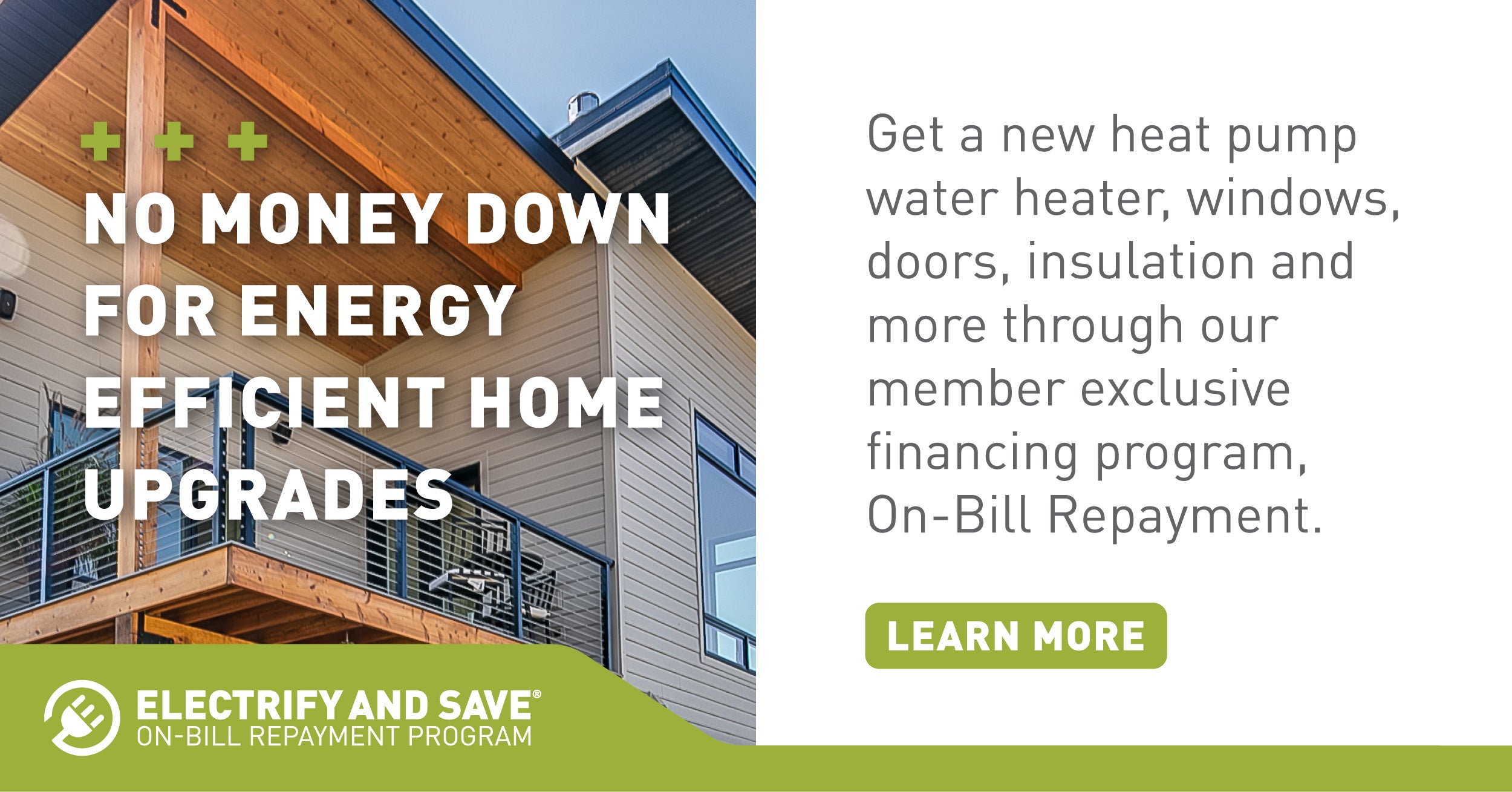 Energy efficient home upgrades